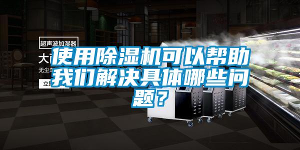 使用除濕機可以幫助我們解決具體哪些問題？