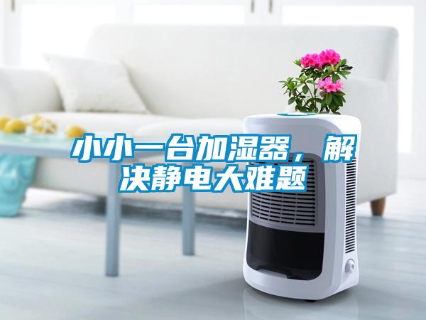 小小一臺加濕器，解決靜電大難題