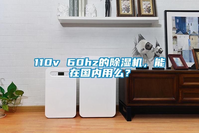 110v 60hz的除濕機，能在國內(nèi)用么？