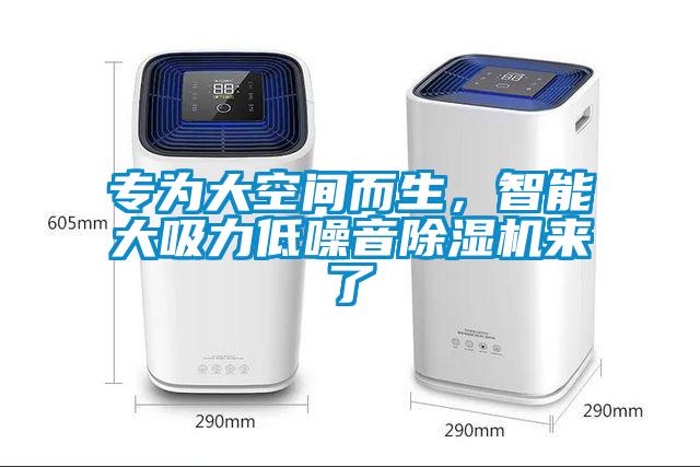 專為大空間而生，智能大吸力低噪音除濕機來了