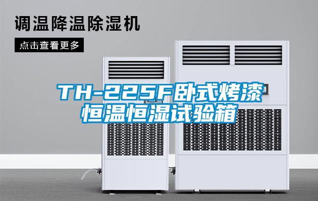 TH-225F臥式烤漆恒溫恒濕試驗(yàn)箱