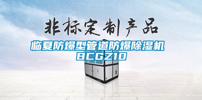 臨夏防爆型管道防爆除濕機(jī) BCGZ10