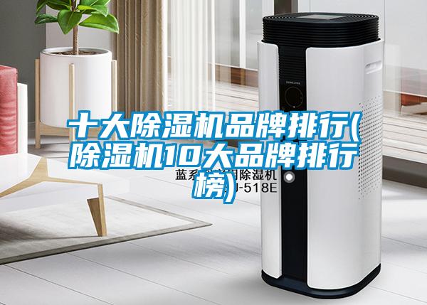 十大除濕機品牌排行(除濕機10大品牌排行榜)