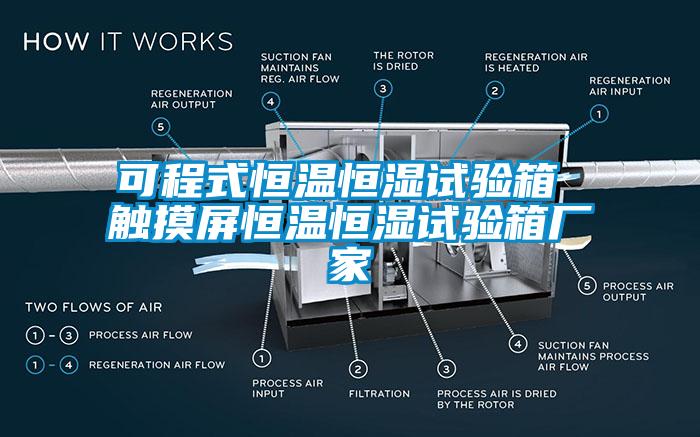 可程式恒溫恒濕試驗(yàn)箱 觸摸屏恒溫恒濕試驗(yàn)箱廠家