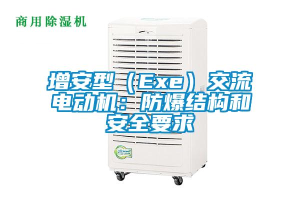 增安型（Exe）交流電動機：防爆結(jié)構(gòu)和安全要求