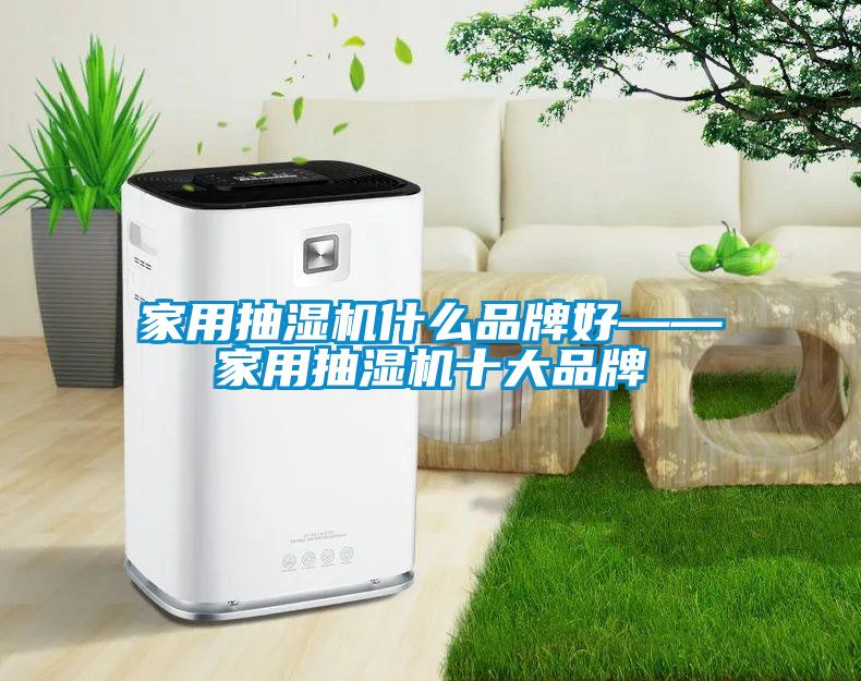 家用抽濕機(jī)什么品牌好——家用抽濕機(jī)十大品牌