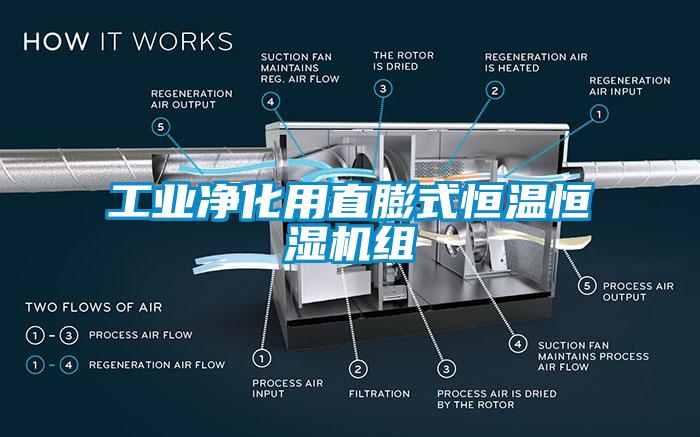 工業(yè)凈化用直膨式恒溫恒濕機(jī)組