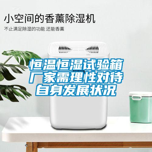 恒溫恒濕試驗箱廠家需理性對待自身發(fā)展?fàn)顩r