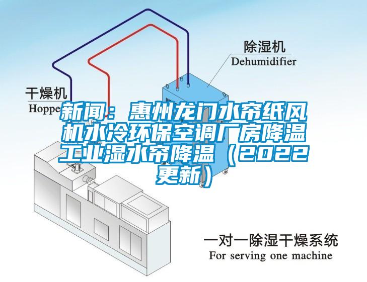 新聞：惠州龍門水簾紙風機水冷環(huán)保空調(diào)廠房降溫工業(yè)濕水簾降溫（2022更新）