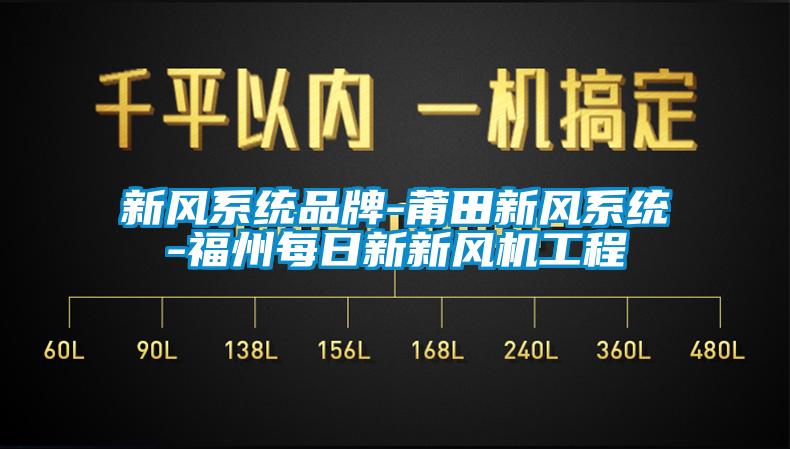 新風(fēng)系統(tǒng)品牌-莆田新風(fēng)系統(tǒng)-福州每日新新風(fēng)機工程