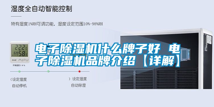 電子除濕機(jī)什么牌子好 電子除濕機(jī)品牌介紹【詳解】