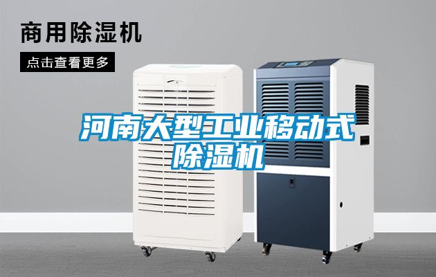 河南大型工業(yè)移動式除濕機