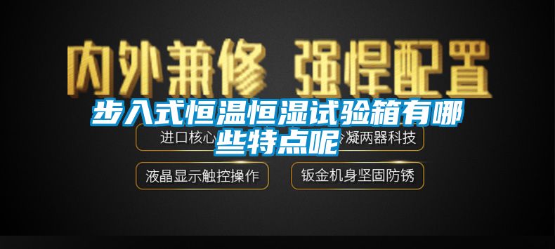 步入式恒溫恒濕試驗箱有哪些特點呢