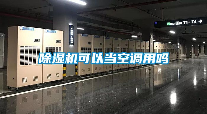 除濕機可以當空調(diào)用嗎