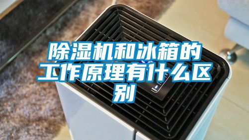 除濕機和冰箱的工作原理有什么區(qū)別