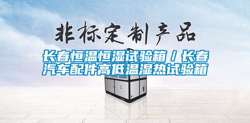 長春恒溫恒濕試驗(yàn)箱／長春汽車配件高低溫濕熱試驗(yàn)箱